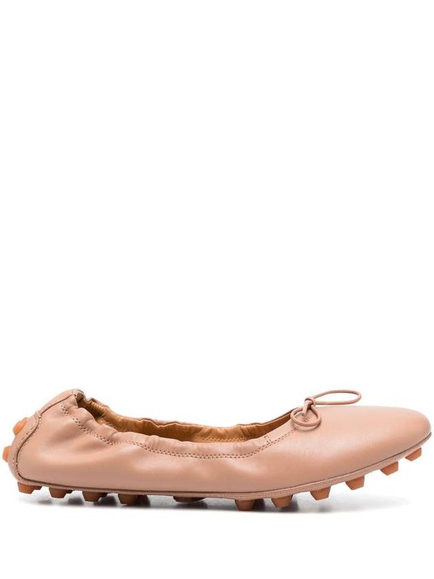 Leather Bubble Ballerina Pink - TOD'S - BALAAN 2