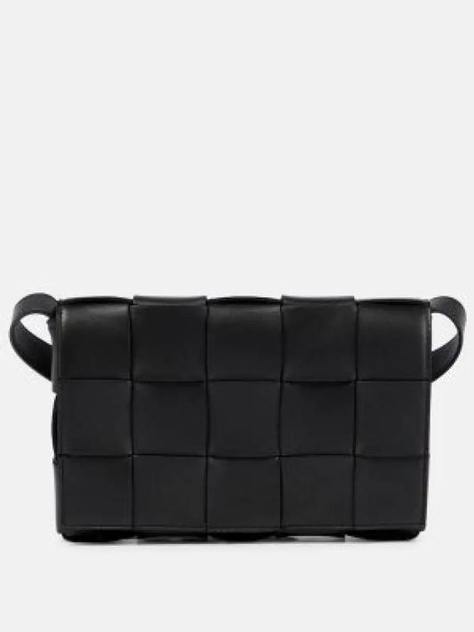 Intrecciato Cassette Cross Bag Black - BOTTEGA VENETA - BALAAN 2