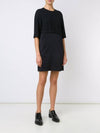 Midnight blue wool pinstripe shift dress - 3.1 PHILLIP LIM - BALAAN 1