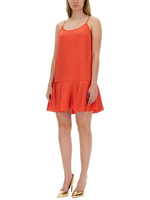 DRESS WITH CHAIN STRAPS - MICHAEL KORS - BALAAN 2