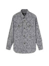 Barocco Jacquard Gabardine Long Sleeve Shirt Grey - VERSACE - BALAAN 2