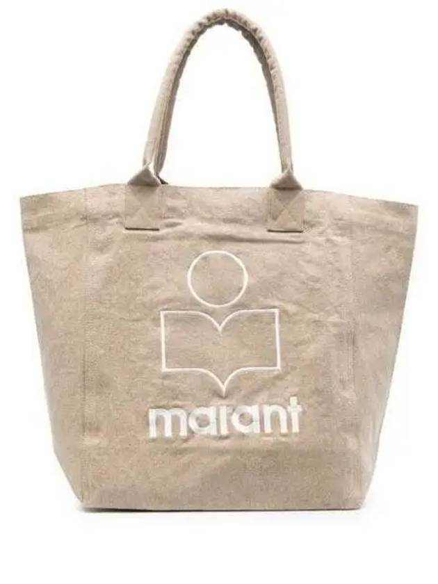 PM0001FA A1X19M YENKY embroidery logo tote bag PM0001 FAA1X19 M90BE 270142 1009581 - ISABEL MARANT - BALAAN 1