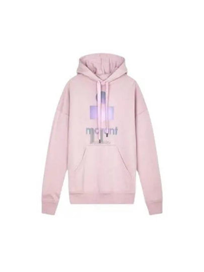 Mansel Big Logo Print Hoodie Light Pink - ISABEL MARANT - BALAAN 2