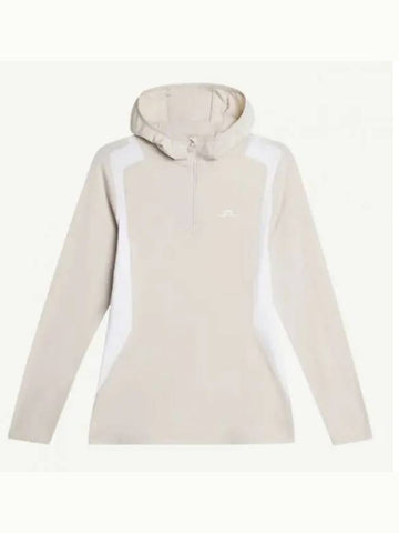 Mae Quarter Zip Hood GWJS11076 U029 Women s - J.LINDEBERG - BALAAN 1