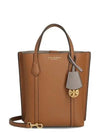 Perry Mini Tote Bag Brown - TORY BURCH - BALAAN 2