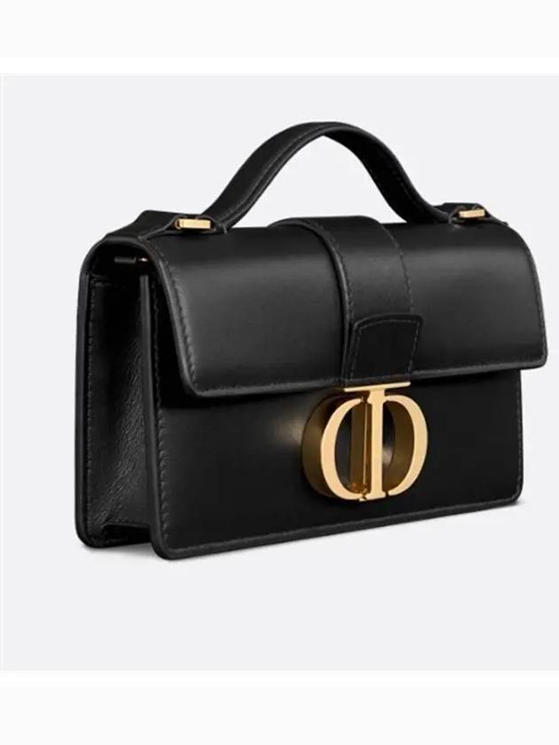 Miss Montaigne Smooth Calfskin Mini Bag Black - DIOR - BALAAN 8