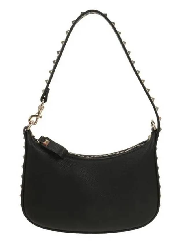 Rockstud Shoulder Bag Black - VALENTINO - BALAAN 2