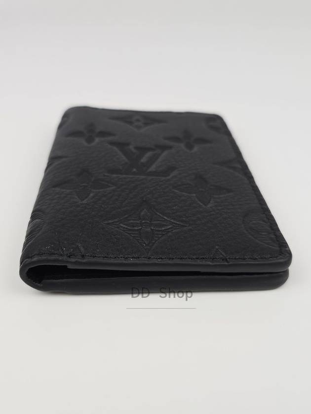 Monogram Shadow Pocket Organizer Card Wallet Black - LOUIS VUITTON - BALAAN 7