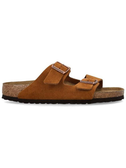 Arizona SFB Suede Slippers Mink - BIRKENSTOCK - BALAAN 2