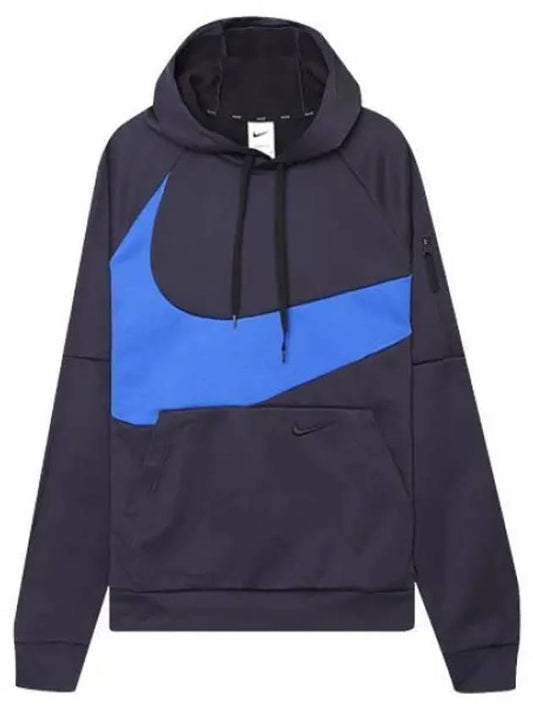 Men's Therma Fit Pullover Hoodie Swoosh - NIKE - BALAAN 1