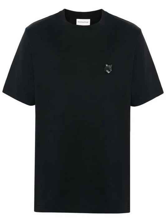 Maison Kitsune Bold Fox Headpatch Cotton Short Sleeve T Shirt MM00127 - POLO RALPH LAUREN - BALAAN 1