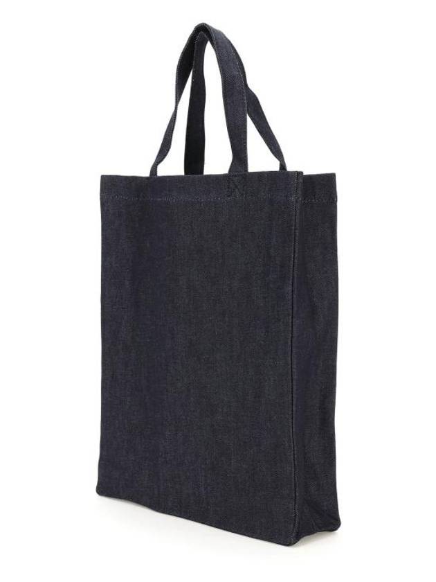 Eco Lou Logo Tote Bag Navy - A.P.C. - BALAAN 4