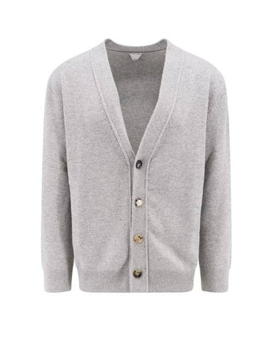 Classic Cashmere Cardigan Grey - BOTTEGA VENETA - BALAAN 1