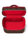 Nice Mini Toiletry Monogram Cosmetic Pouch Bag Brown Red - LOUIS VUITTON - BALAAN 4