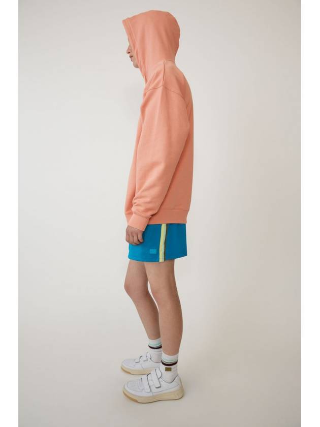 Face Patch Hoodie Pale Pink - ACNE STUDIOS - BALAAN 4