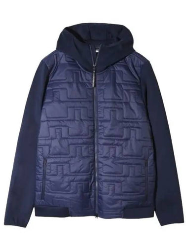 Men s Quilt Hybrid Hooded Jacket - J.LINDEBERG - BALAAN 1