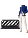 Diag binder clip strap long wallet black - OFF WHITE - BALAAN 2