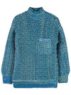 Men's Jacquard Turtleneck Blue - AMBUSH - BALAAN 2