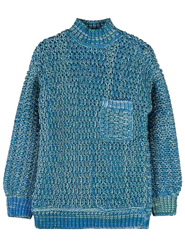 Men's Jacquard Turtleneck Blue - AMBUSH - BALAAN 11