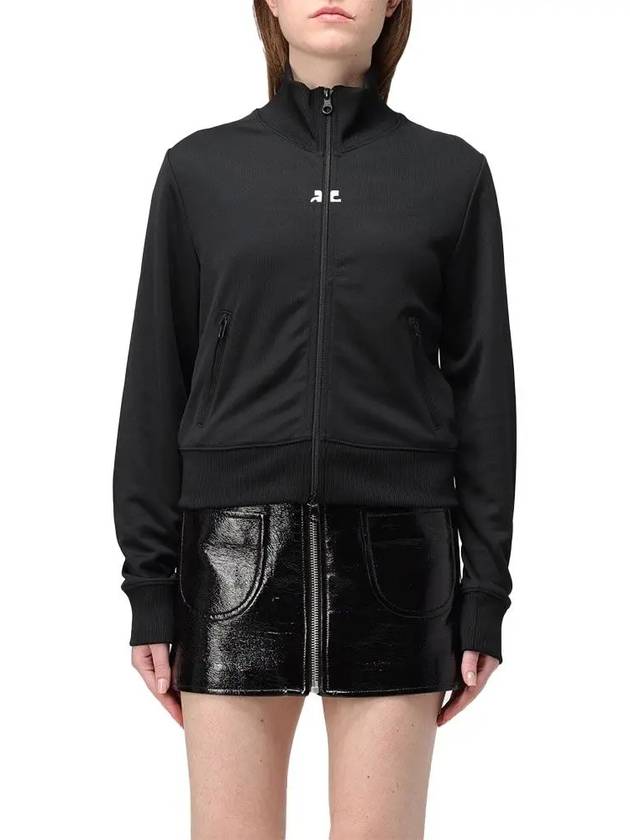 Interlock Track Jacket Black - COURREGES - BALAAN 3