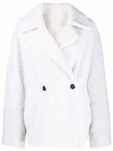 Sylvie Schimmel Short Double Breasted Fur Coat Clothing - SYLVIE SCHIMMEL - BALAAN 1