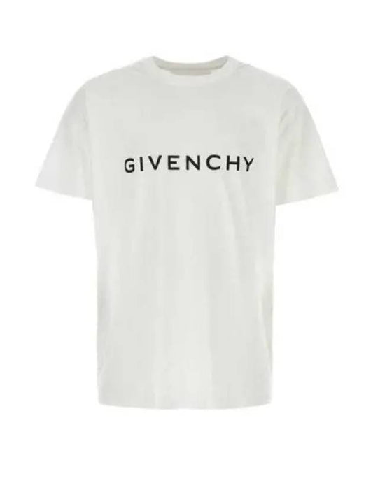 ARCHETYPE oversized t-shirt BM716N3YAC 100 B0011010322 - GIVENCHY - BALAAN 2