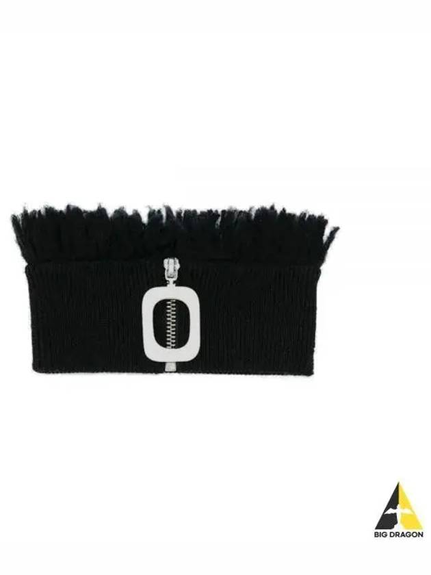 Fringe Neckband Black - JW ANDERSON - BALAAN 2