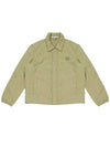 Quilted Nylon Frontal Logo Patch Jacket Canvas - MAISON KITSUNE - BALAAN 7