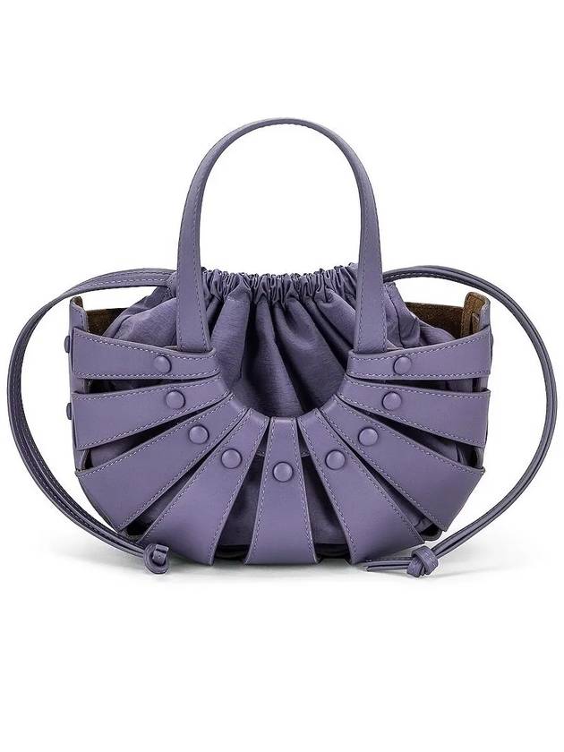 Shell Cut-out Tote Bag Purple - BOTTEGA VENETA - BALAAN 3