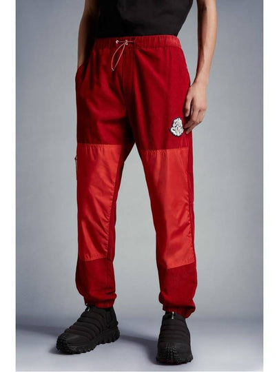 Nylon Panel Track Pants Red - MONCLER - BALAAN 2