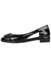 Vara Bow Jelly Ballet Flat Black - SALVATORE FERRAGAMO - BALAAN 4