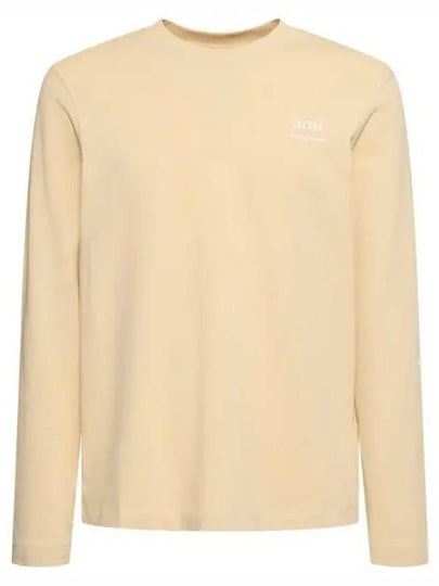 Alexandre Mattiussi Long Sleeve T-Shirt Beige - AMI - BALAAN 2