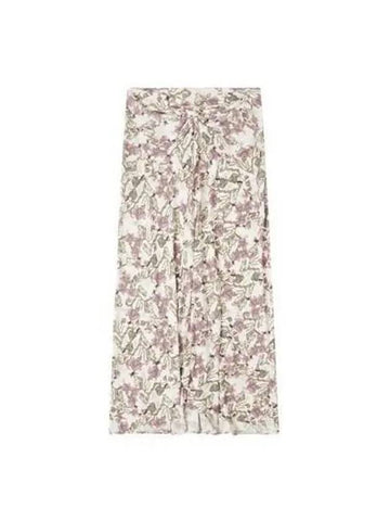 Women s Flower Midi Skirt Multi JU0038FA A1K33I - ISABEL MARANT - BALAAN 1