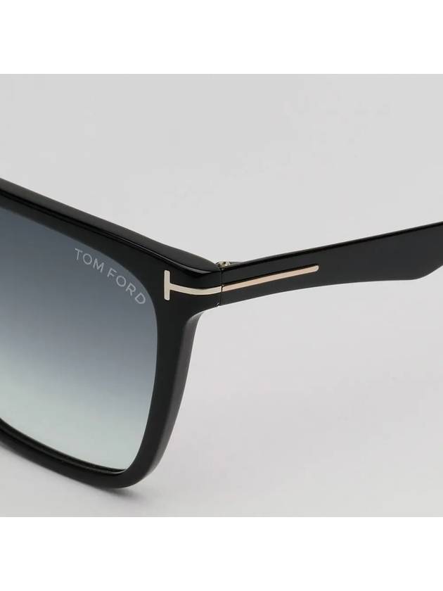 Sunglasses TF862 01B Black Horn Rim Square Fashion - TOM FORD - BALAAN 5