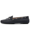 Women's Gommino Driving Shoes Navy - TOD'S - BALAAN 3