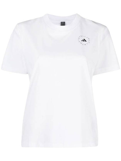 by Stella McCartney short sleeve t-shirt HR9167 WHITE - ADIDAS - BALAAN 2