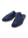 Babouche Walk Mules Blue - LORO PIANA - BALAAN 1