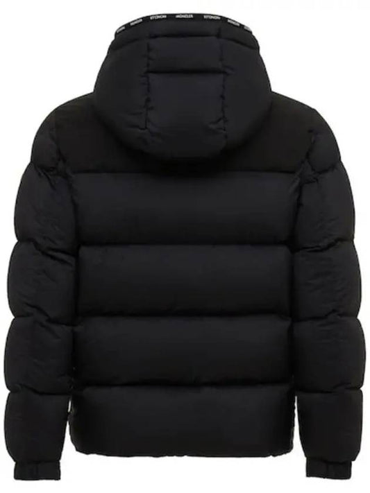 WARGNIER Wagner logo trim hooded quilted down padded jacket - MONCLER - BALAAN 2