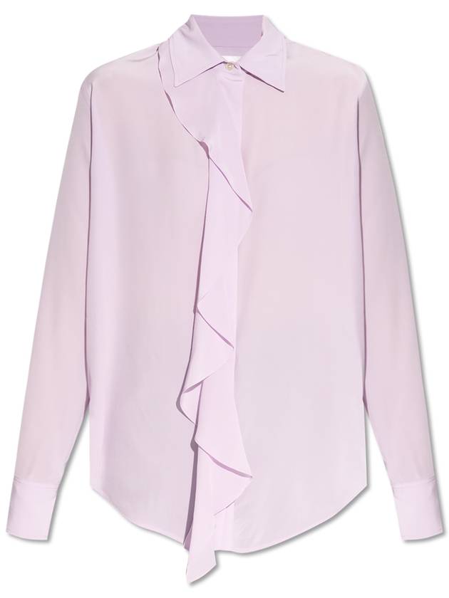 Victoria Beckham Silk Shirt, Women's, Purple - VICTORIA BECKHAM - BALAAN 1