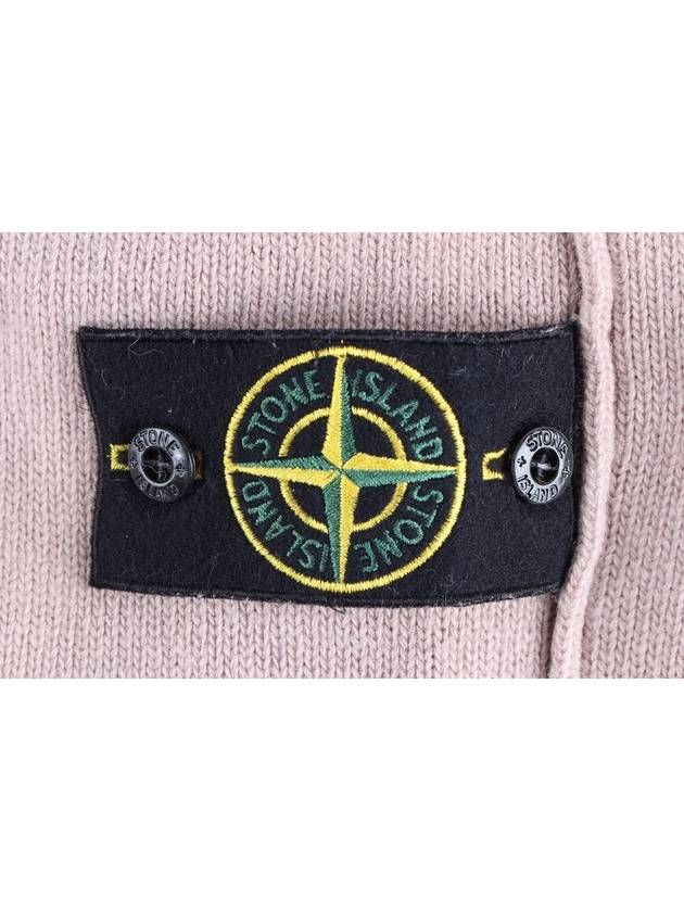 Stone Island Wappen Light Pink Knit L - STONE ISLAND - BALAAN 8