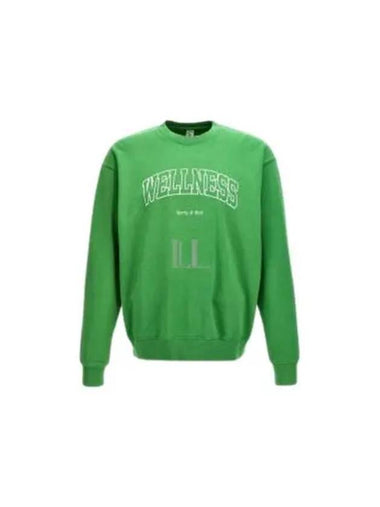 Wellness Ivy Crew Neck Sweatshirt Verde C Low 2359VE - SPORTY & RICH - BALAAN 1