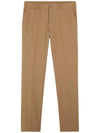 Men's Stuart Striped Pants Tiger Brown - J.LINDEBERG - BALAAN 7