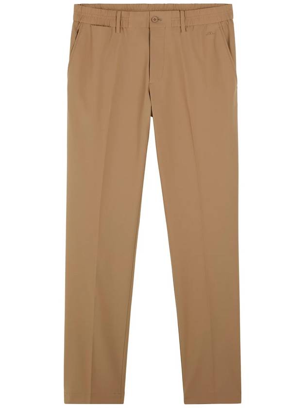 Men's Stuart Striped Pants Tiger Brown - J.LINDEBERG - BALAAN 7