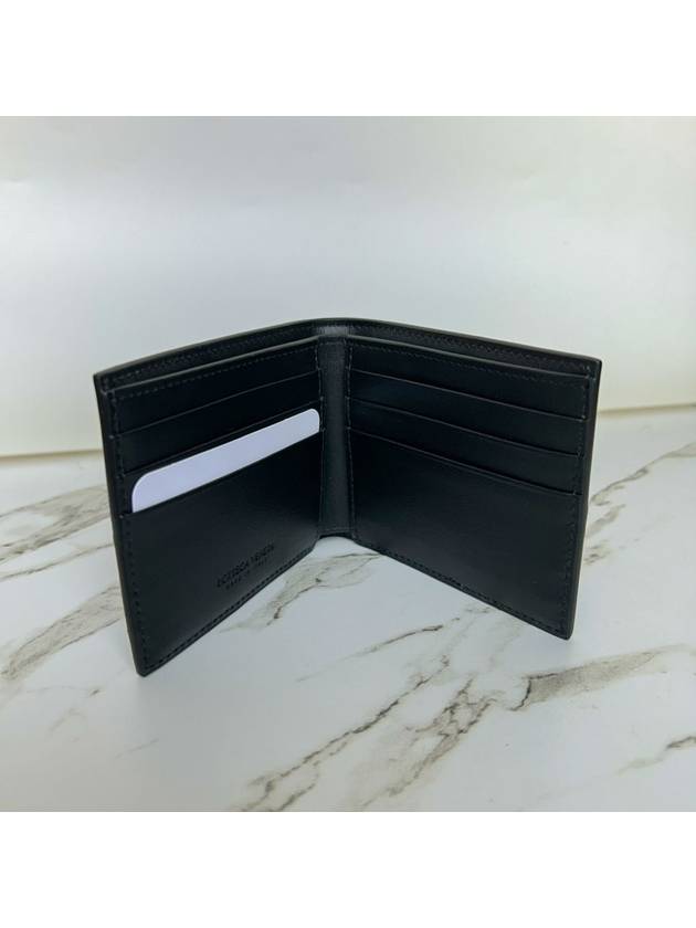 Intrecciato Cassette Half Wallet Black - BOTTEGA VENETA - BALAAN 9