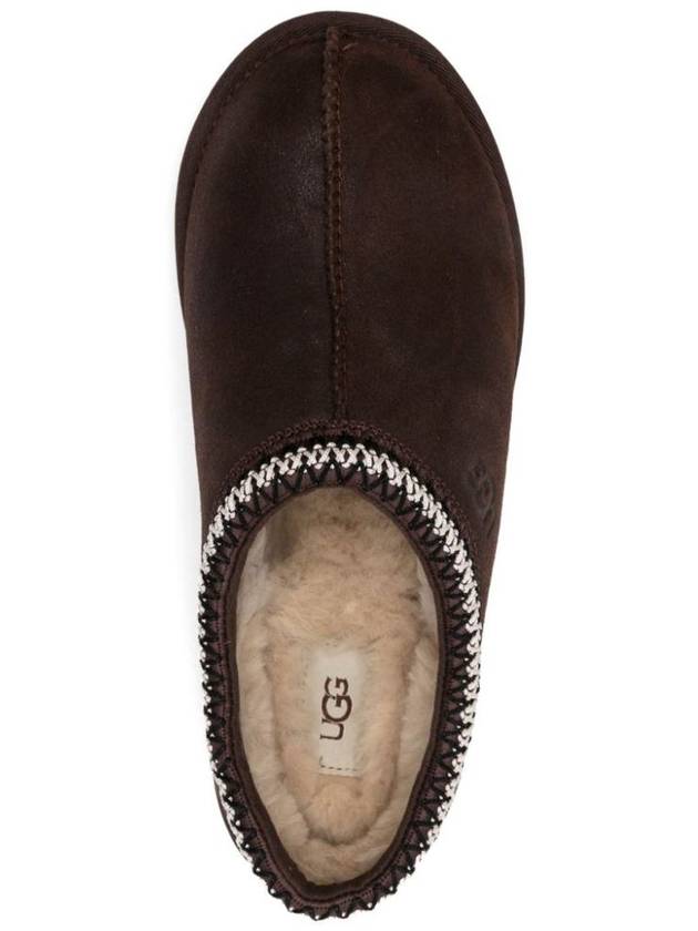 Tasman Signature Suede Slippers Burnt Cedar - UGG - BALAAN 4