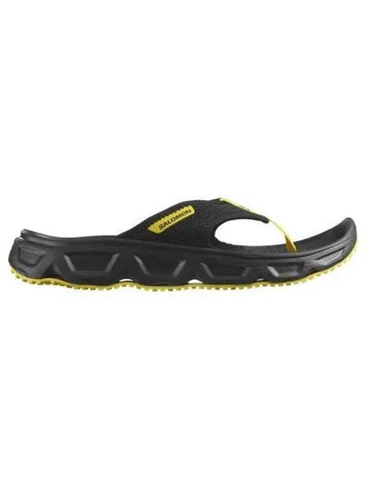 Reelax Break 6.0 Slippers Black Butter Cup - SALOMON - BALAAN 2