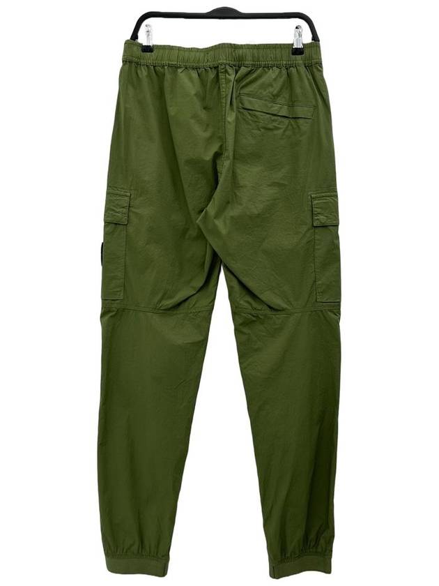 Men's Tella Paracadute Regular Fit Cargo Pants Khaki - STONE ISLAND - BALAAN 3