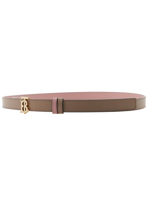 24 ss OAT Beige DUSKY Pink Leather Belt 8066050A1435 B0481005203 - BURBERRY - BALAAN 6