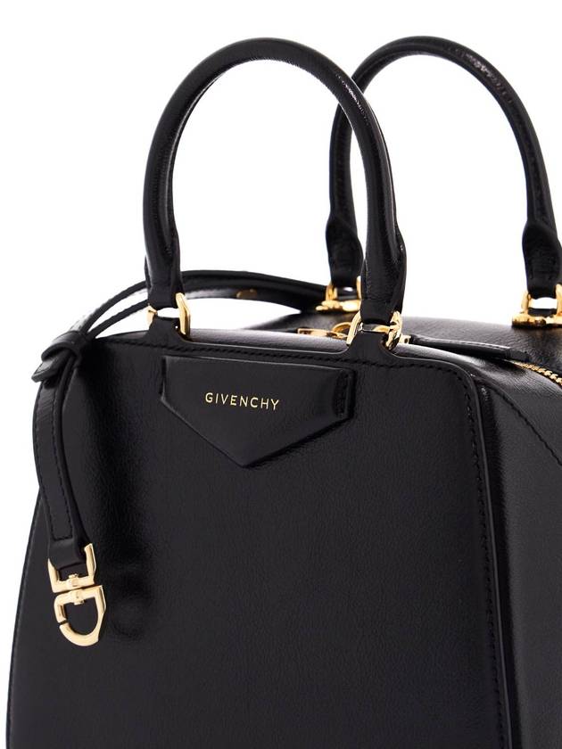 Antigona Cube Leather Mini Bag Black - GIVENCHY - BALAAN 4