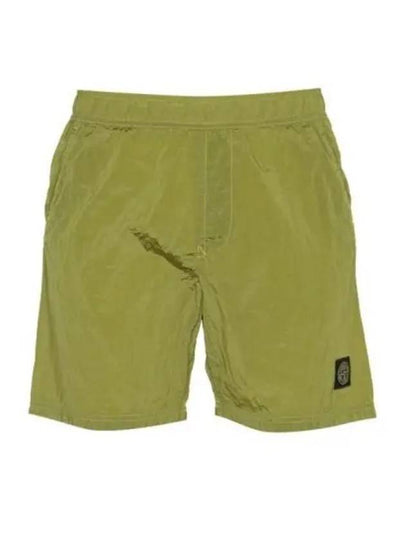 Nylon Metal Swimming Trunk Shorts Lemon - STONE ISLAND - BALAAN 2